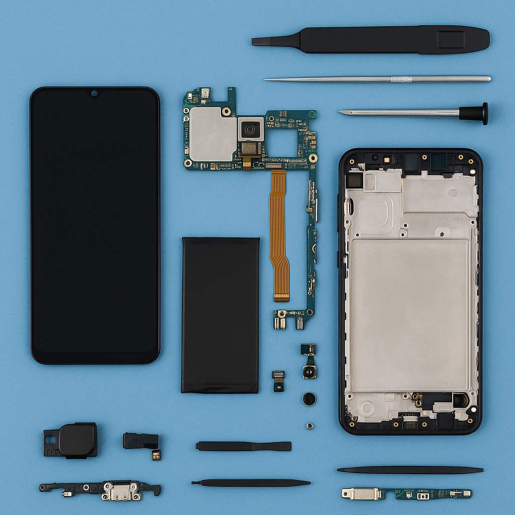  انواع قطعات موبایل cpu/board