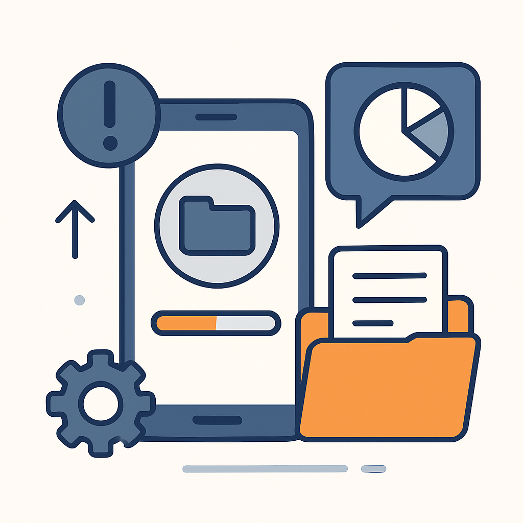 مشکل پر شدن حجم گوشی