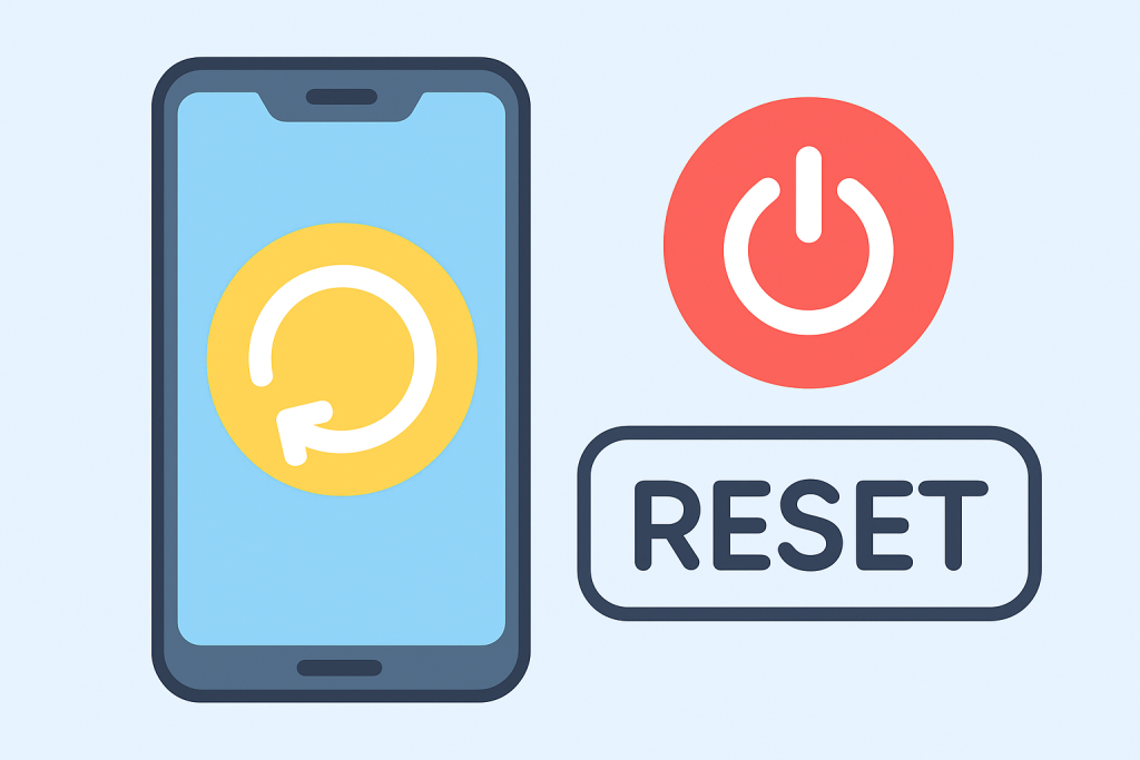 آموزش ریست فکتوری گوشی